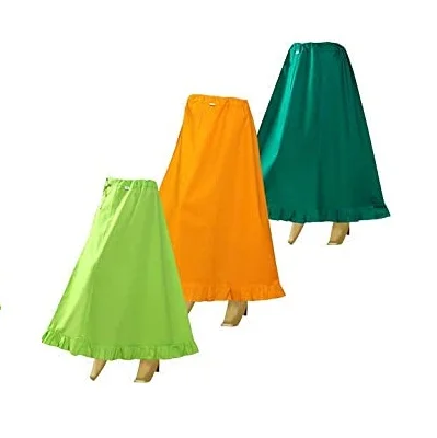 hawazs fashion for all HAWAZS 3 Pure Cotton Petticoat  (Free)